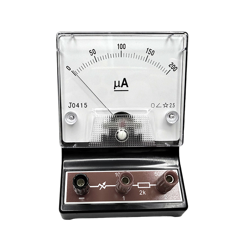 Alat Peraga Peralatan Percobaan Rangkaian Listrik Fisik Mikroammeter DC 200uA 