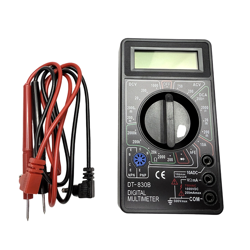 Instrumen Pengajaran Peralatan Percobaan Sirkuit Listrik Fisik Multimeter Digital Genggam (Meter Universal Tampilan Digital) Instrumentasi Listrik