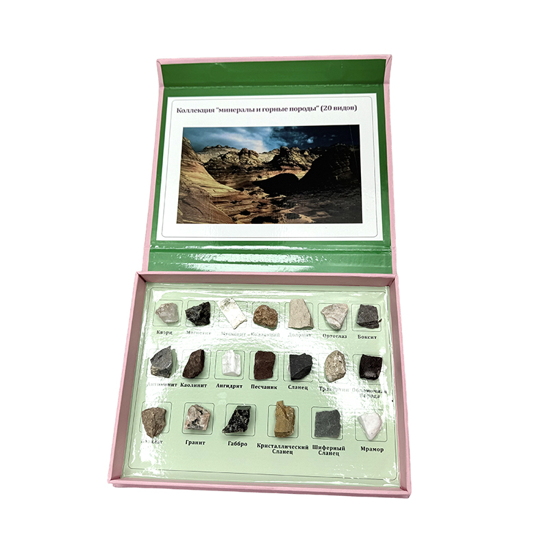 Spesimen contoh mineral dan batuan