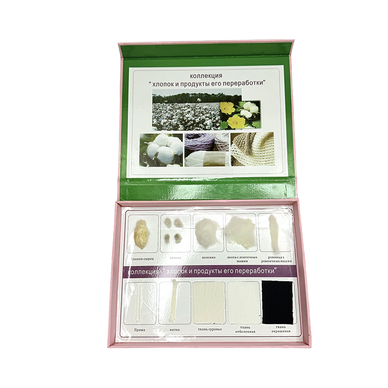 Kapas dan contoh produknya