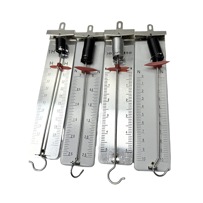 Instrumen Laboratorium Fisika Sekolah Pengajaran Percobaan Sains 1N/2,5N/5N/10N Dinamometer Pelat Dinamometer Pegas/Dynamometer Datar