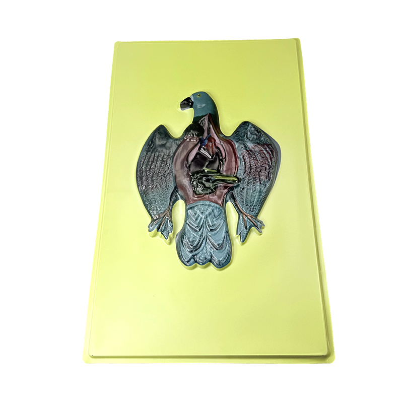 Model relief merpati