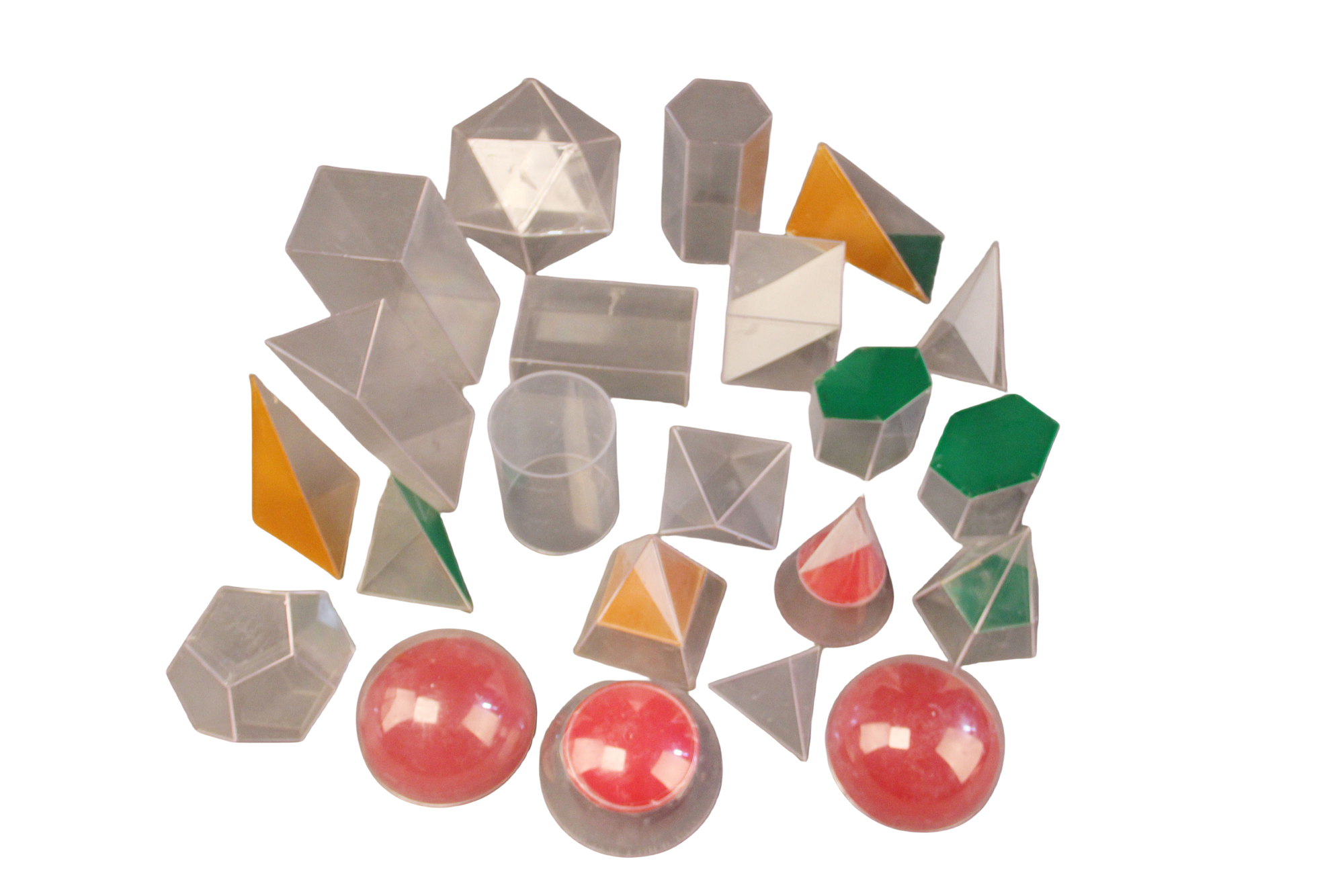 Set Geometris Plastik Pendidikan