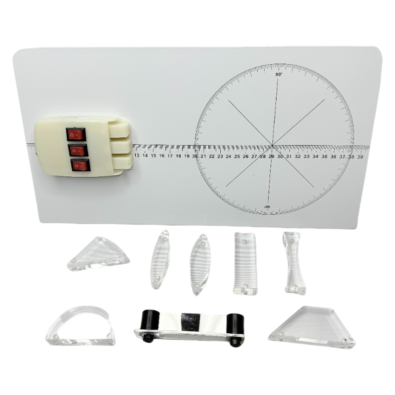 Kit percobaan optik pengajaran fisika set demonstrasi optik untuk sekolah
